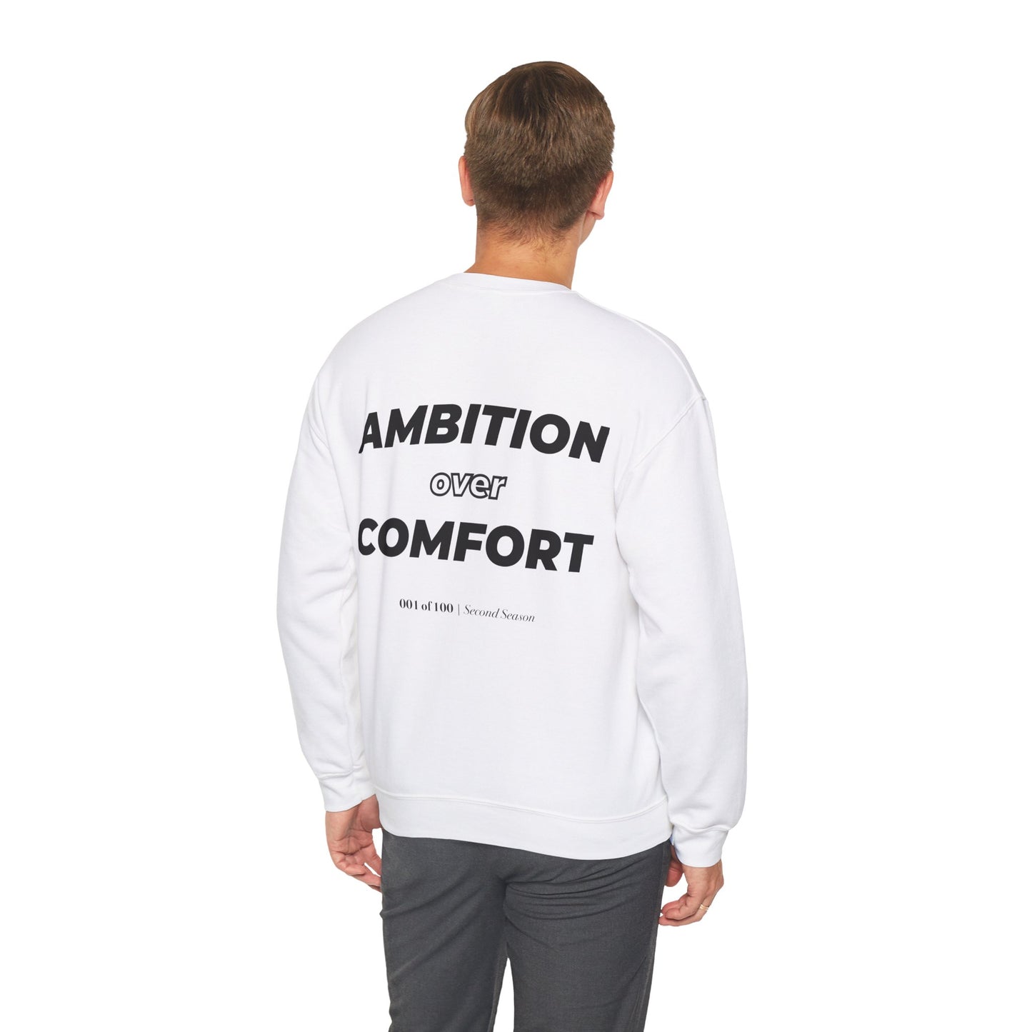 Ambition over Comfort Crewneck (US)